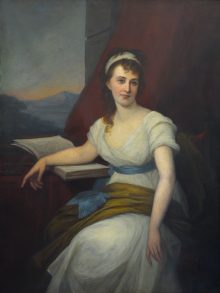 Dorothea Schlzer (1770 bis 1825), Gemlde von Benita Seeburger See (?), Foto: Frank Stefan Kimmel (Mrz 2009)